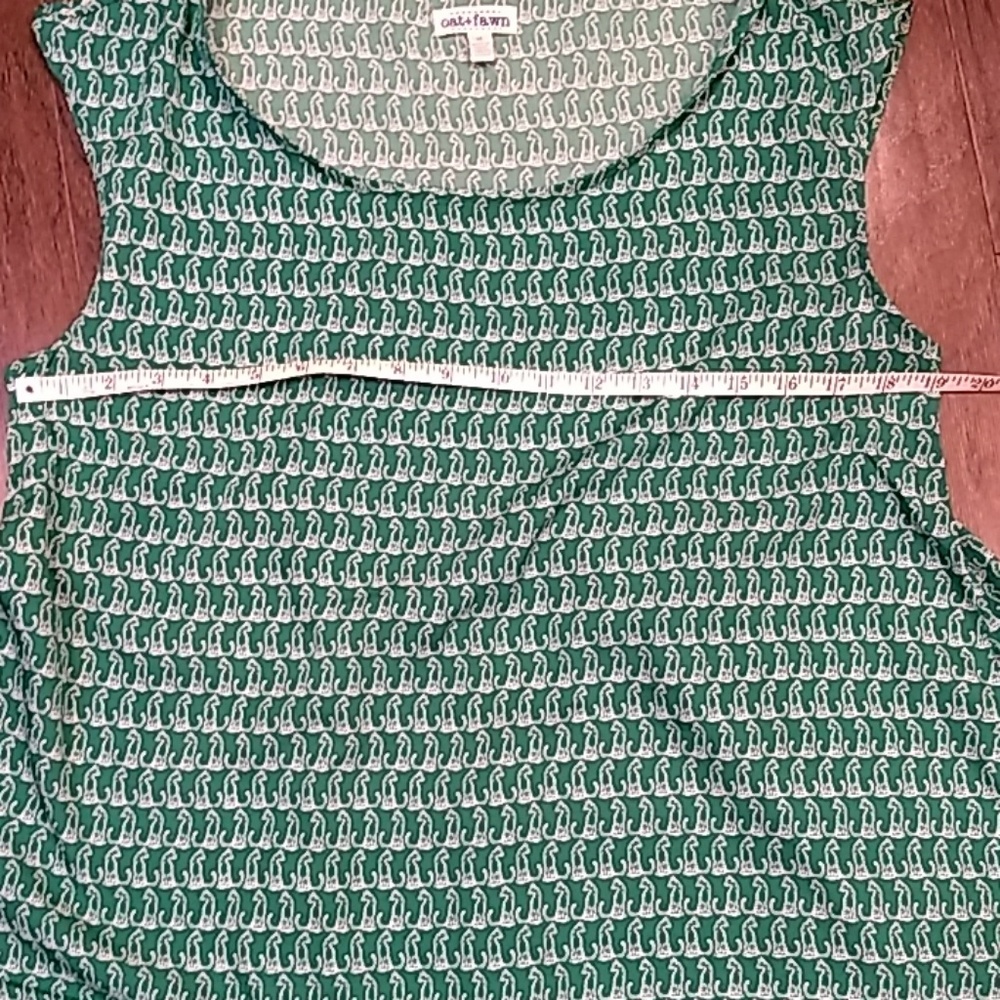 Oat and Fawn cat blouse/shirt size M - Picture 7 of 8